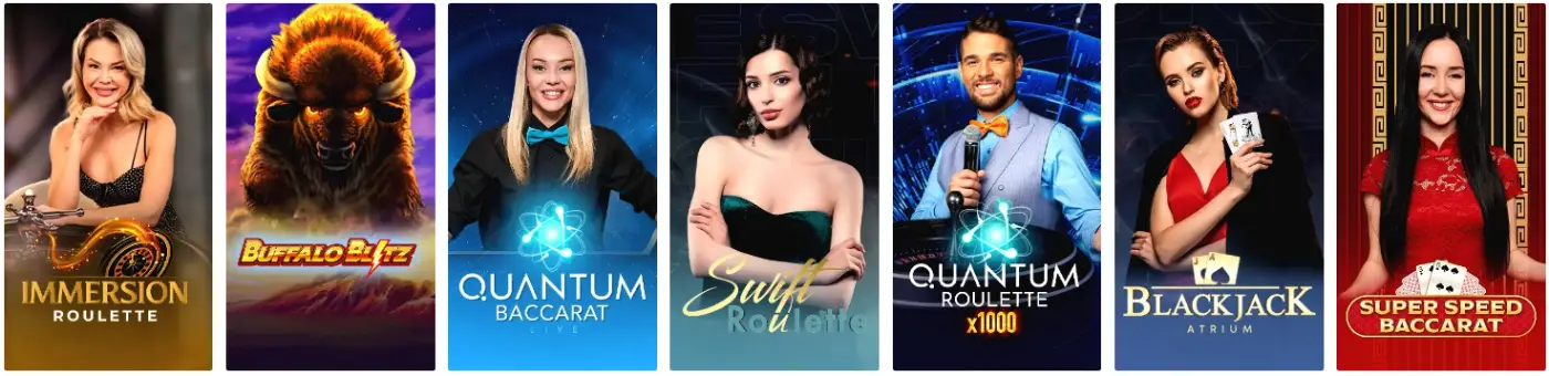 30Bet Live casino